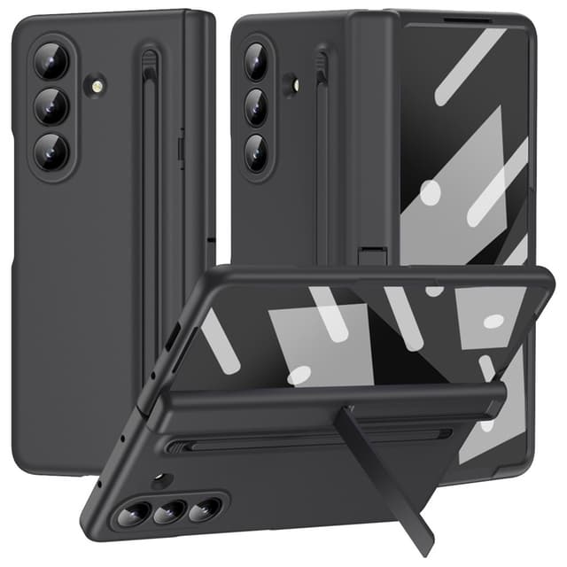 SKALO Samsung Z Fold7 Kickstand Stylus Cover - Sort