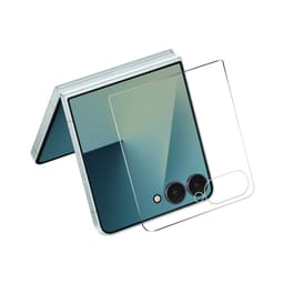 SKALO Samsung Z Flip7 ENKAY HAT PRINCE Ydre Skærmbeskytter - Gennemsigtig
