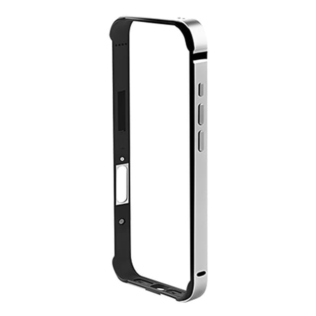 SKALO iPhone 17 COTECi Aluminium Silikone Bumper - Grå