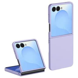 SKALO Samsung Z Flip7 Skin-Touch Suojakuori - Violetti