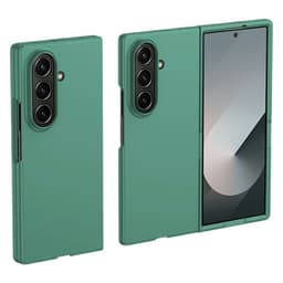 SKALO Samsung Z Fold7 Skin-Touch Suojakuori - Tummanvihreä