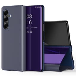 SKALO Samsung Z Fold7 Clear View Plånboksfodral - Lila