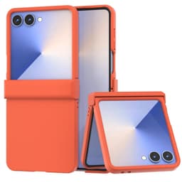 SKALO Samsung Z Flip7 ABEEL Slim Suojakuori - Oranssi