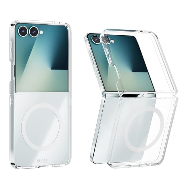 SKALO Samsung Z Flip7 ABEEL Clear Cover - Gennemsigtig