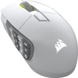Corsair Scimitar Elite langaton pelihiiri (valkoinen)
