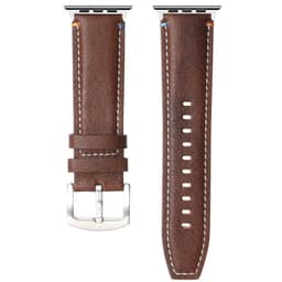 Lær klokkereim Watch 8 (41mm) - Espresso Noir