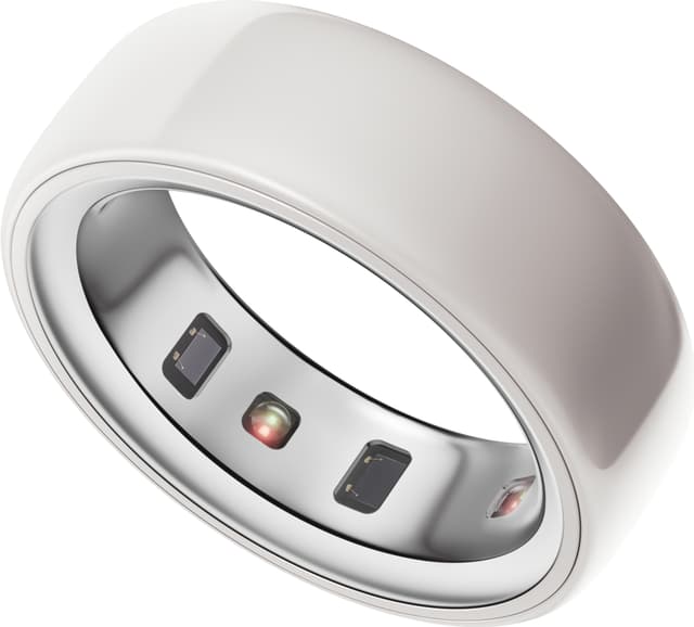 Oura Ring 4 Ceramic smart ring storlek 10 (Cloud)