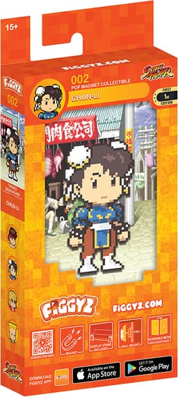 First 4 Figures FiGGYZ Street Fighter 2 hahmomagneetti (Chun Li)