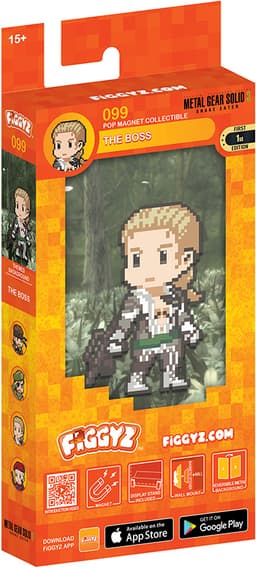 First 4 Figures FiGGYZ Metal Gear Solid 3 hahmomagneetti (The Boss)