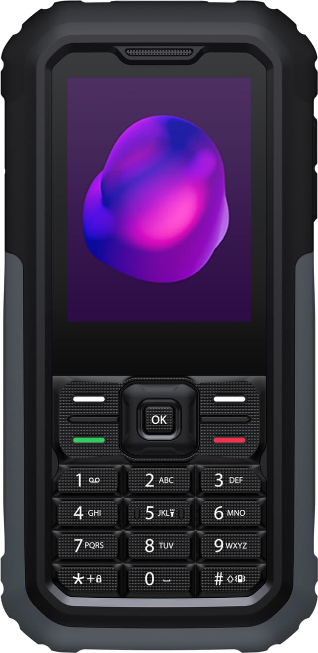 TCL Onetouch 5044 4G mobiltelefon (himalaya grå)