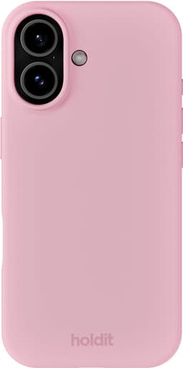 HOLDIT iPhone 17 silikondeksel (rosa)