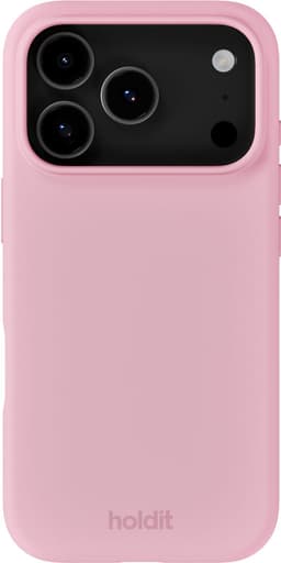 HOLDIT iPhone 17 Pro silikondeksel (rosa)