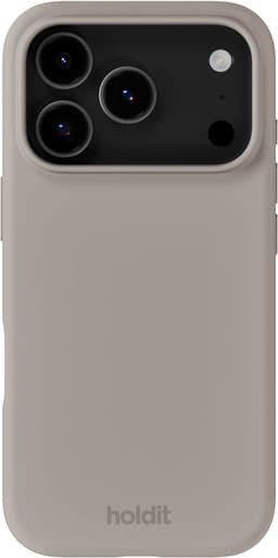 HOLDIT iPhone 17 Pro silikondeksel (taupe)