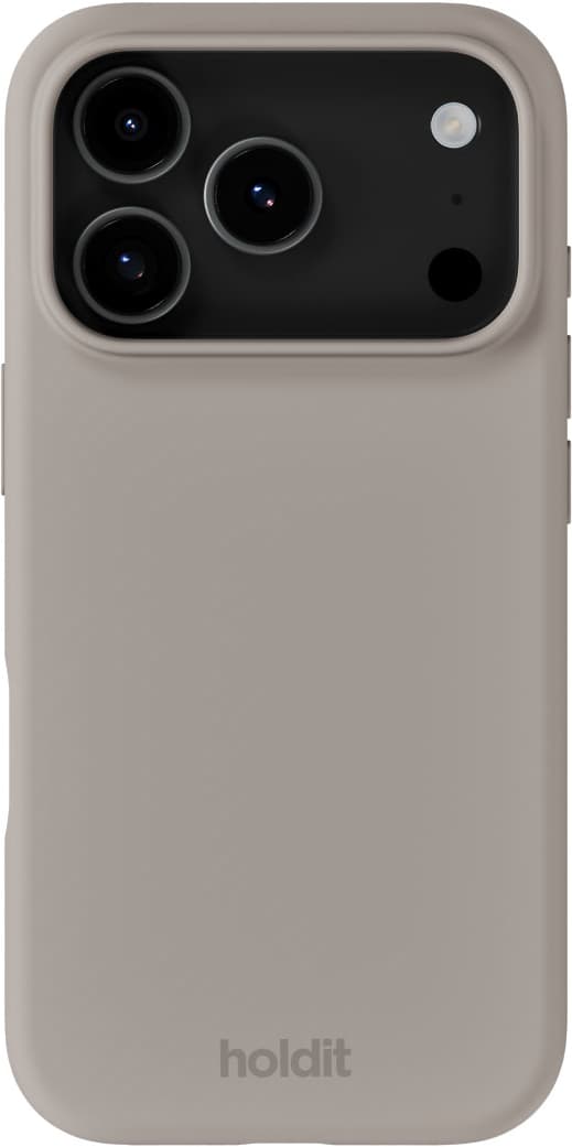 HOLDIT iPhone 17 Pro silikonfodral (taupe)