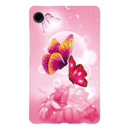 Til Samsung Galaxy Tab A11 / A9 Etui Mønstertryk Slankt TPU Beskyttende Tablet Etui Butterfly