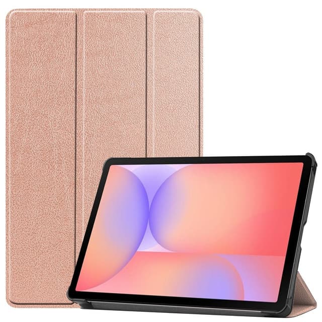 För Samsung Galaxy Tab S10 Lite / S10 FE / S9 FE Fodral med Stativ - Rose Gold