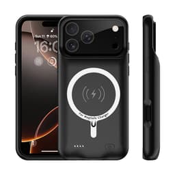 För iPhone 17 Pro 6000mAh Uppladdningsbart Batteri Skal Laddningsfodral Powerbank