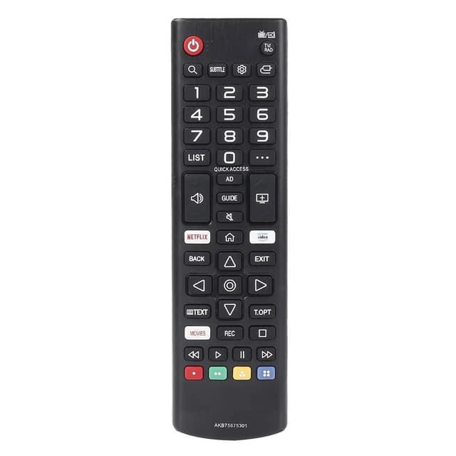 TV fjärrkontroll Ersättning för AKB75675301 För LG TV