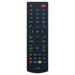 Kaukosäätimen vaihto CT-8507:lle Toshiba TV:lle