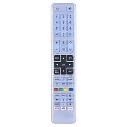 Kaukosäätimen vaihto RM-L1278:lle Toshiba TV:lle