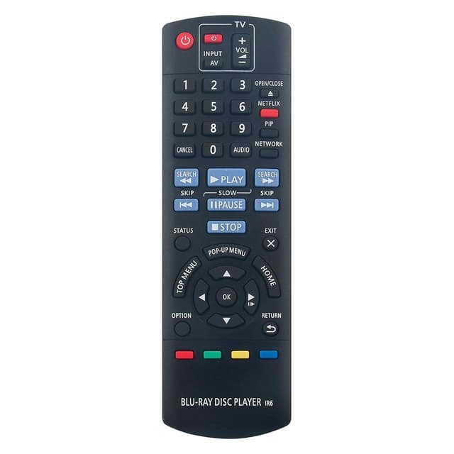 Fjärrkontroll Ersättning för N2QAYB000739 För Panasonic Audio Player