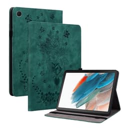 Til Samsung Galaxy Tab A11 Etui Beskyttelse Med Roseblomst Prægning -