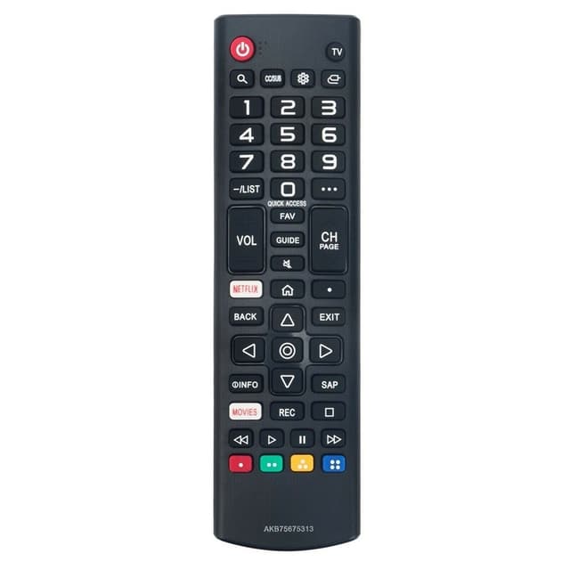 TV fjärrkontroll Ersättning för AKB75675313 För LG TV