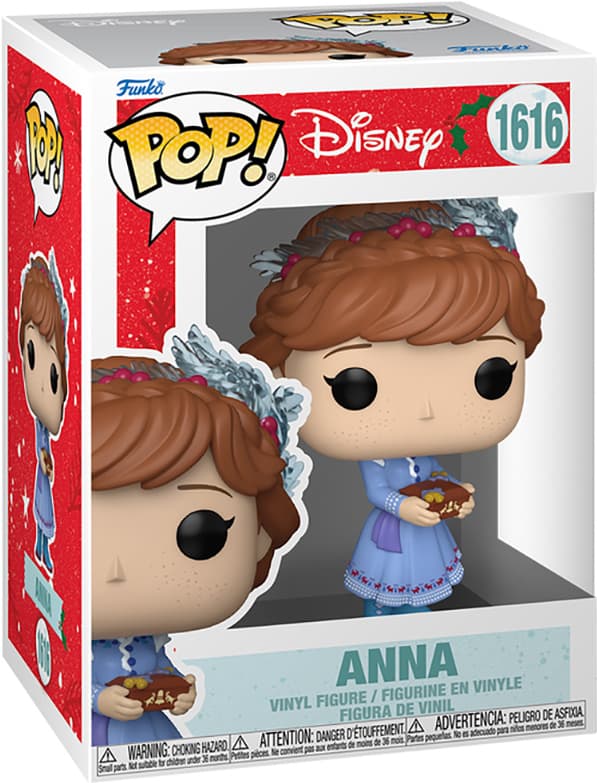 Funko POP Disney Princess Holiday Frozen actionfigur (Anna)