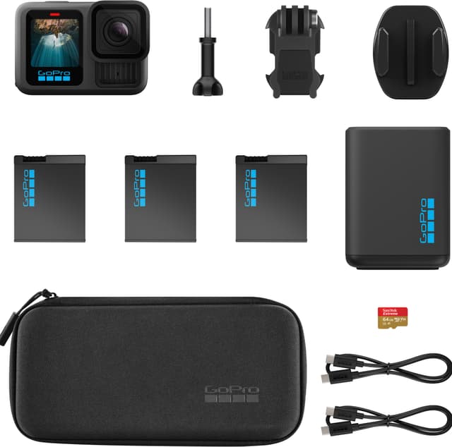 GoPro HERO13 Black actionkamera power-bundle