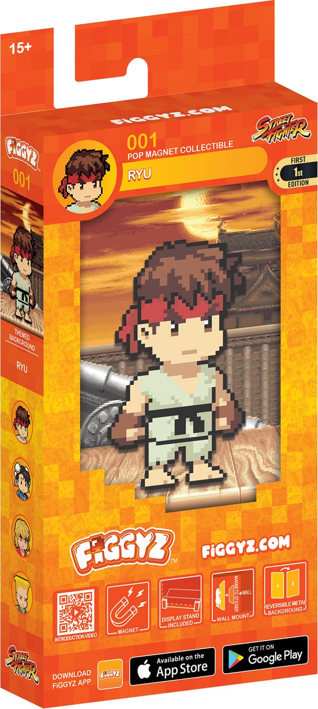 First 4 Figures Figgyz Street Fighter 2 Pop Magnet actionfigur (Ryu)