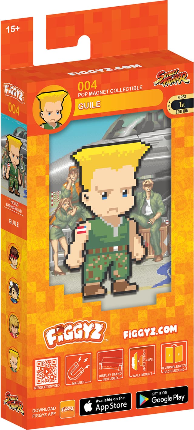 First 4 Figures FiGGYZ Street Fighter II magnetfigur (Guile)