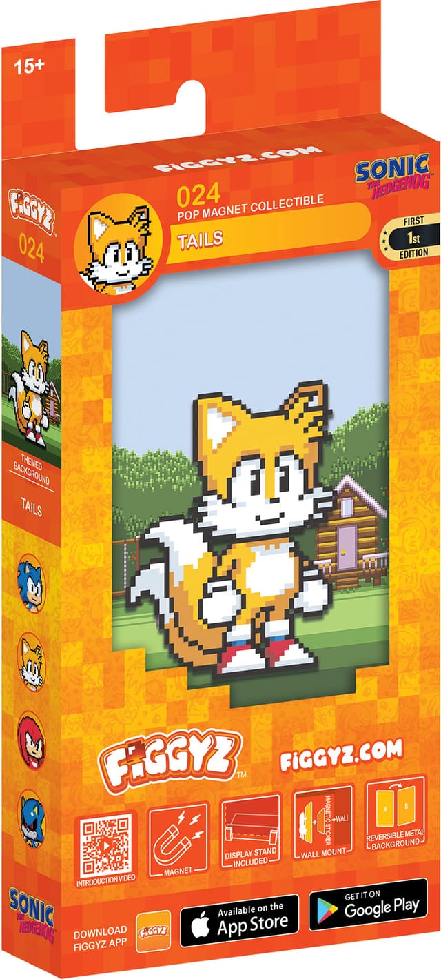 First 4 Figures FiGGYZ magnetisk actionfigur (Tails)