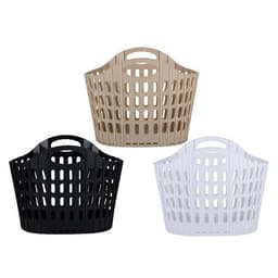 Sammenklappelig vasketøjskurv 25L