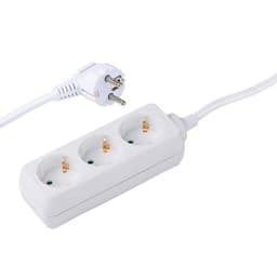 Grundig 3-veis Grenuttak med 1,5 m Kabel - Pålitelig Strømforsyning