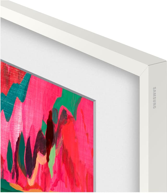 Samsung The Frame Bezel — Modern White 55" view 6