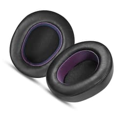 Erstatningsøreputer for SteelSeries Arctis Nova Pro – Bluetooth-modell – Lammeskinn – Svart/Lilla