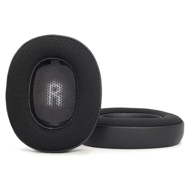 2 St Ersättningsöronkuddar - Proteinläder & Fotbollsnät för JBL E55BT