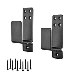 Kraftig Dörrspärr med Säkerhetsstångsfäste 2-pack