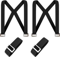 Raskaat nostohihnat, 2 kpl:n sarja Musta