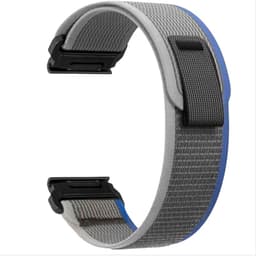 Hurtigutløser nylon klokkereim for Garmin Fenix 8/7X Pro/6X5X965 20 mm