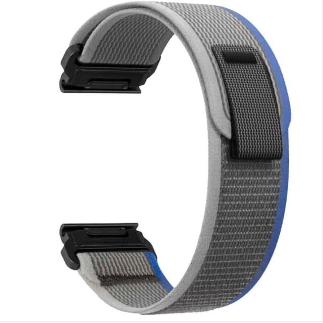 Quick Release Nylon Klockarmband kompatibelt med Garmin Fenix 8/7X Pro/6X5X965  20 mm
