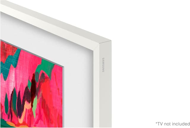 Samsung The Frame Bezel — Modern White 55" view 5