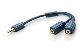 3,5 mm AUX-adapterkabel, stereo