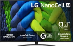 LG 50" NANO 82 4K NanoCell TV (2025)