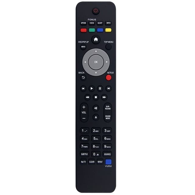 Fjärrkontroll Ersättning för NC201 För Philips Blu-Ray DVD Home Theater System