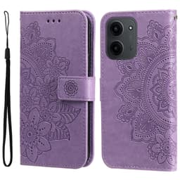 Til Xiaomi Redmi 15C Stand Cover Mandala Tegnebogsetui