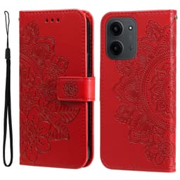 Til Xiaomi Redmi 15C Stand Cover Mandala Tegnebogsetui