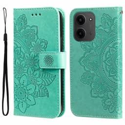 Til Xiaomi Redmi 15C Stand Cover Mandala Tegnebogsetui