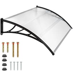 tectake Entrétak transparent 93 x 150 x 0.5 cm Transparent