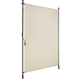 tectake Klemmemarkise Taija med håndsving 100 x 310 cm